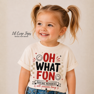 Oh What Fun Christmas Shirt, Toddler Christmas Shirt, Kids Holiday Shirt, Christmas Toddler Outfit, Funny Christmas Shirt, Baby Holiday Tee, Christmas Gift