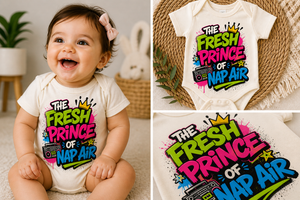 Fresh Prince of Nap Air Onesie