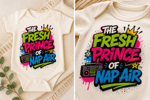 Fresh Prince of Nap Air Onesie