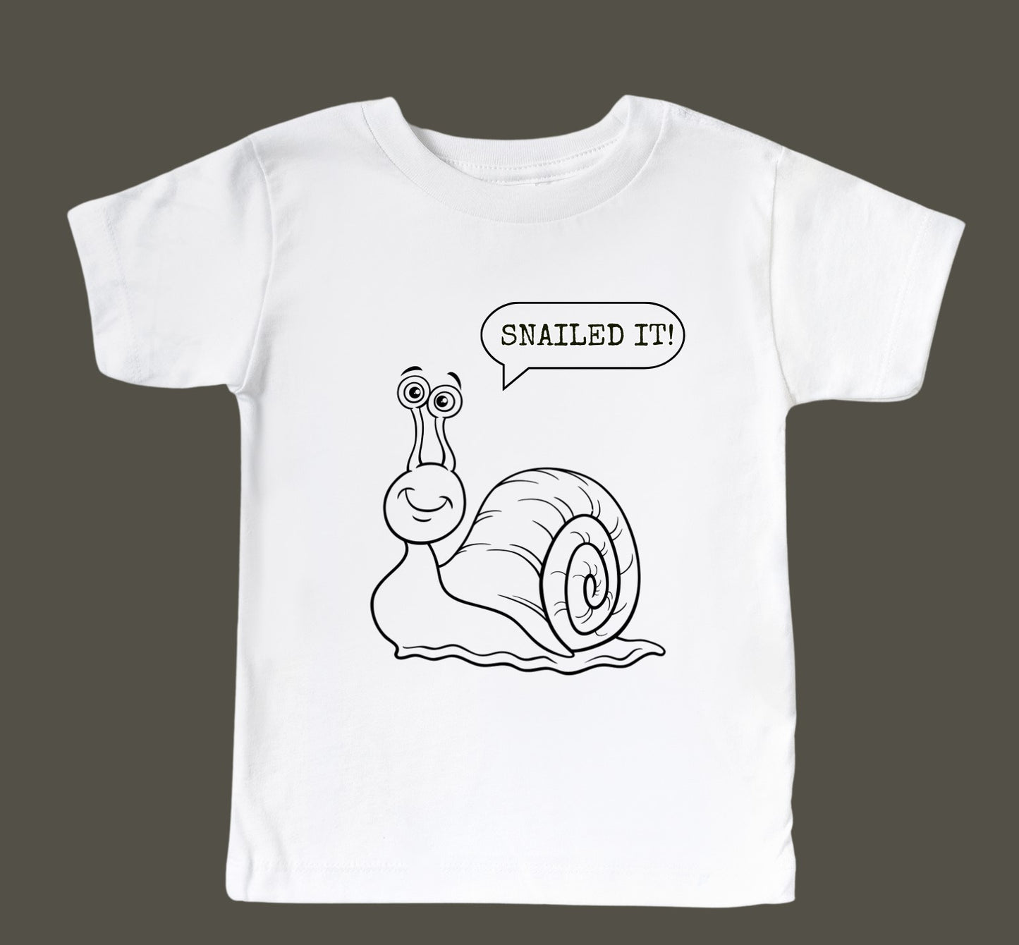 Snailed It - White