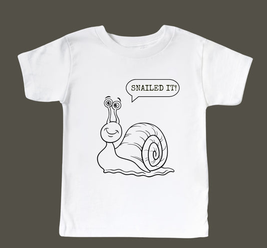 Snailed It - White