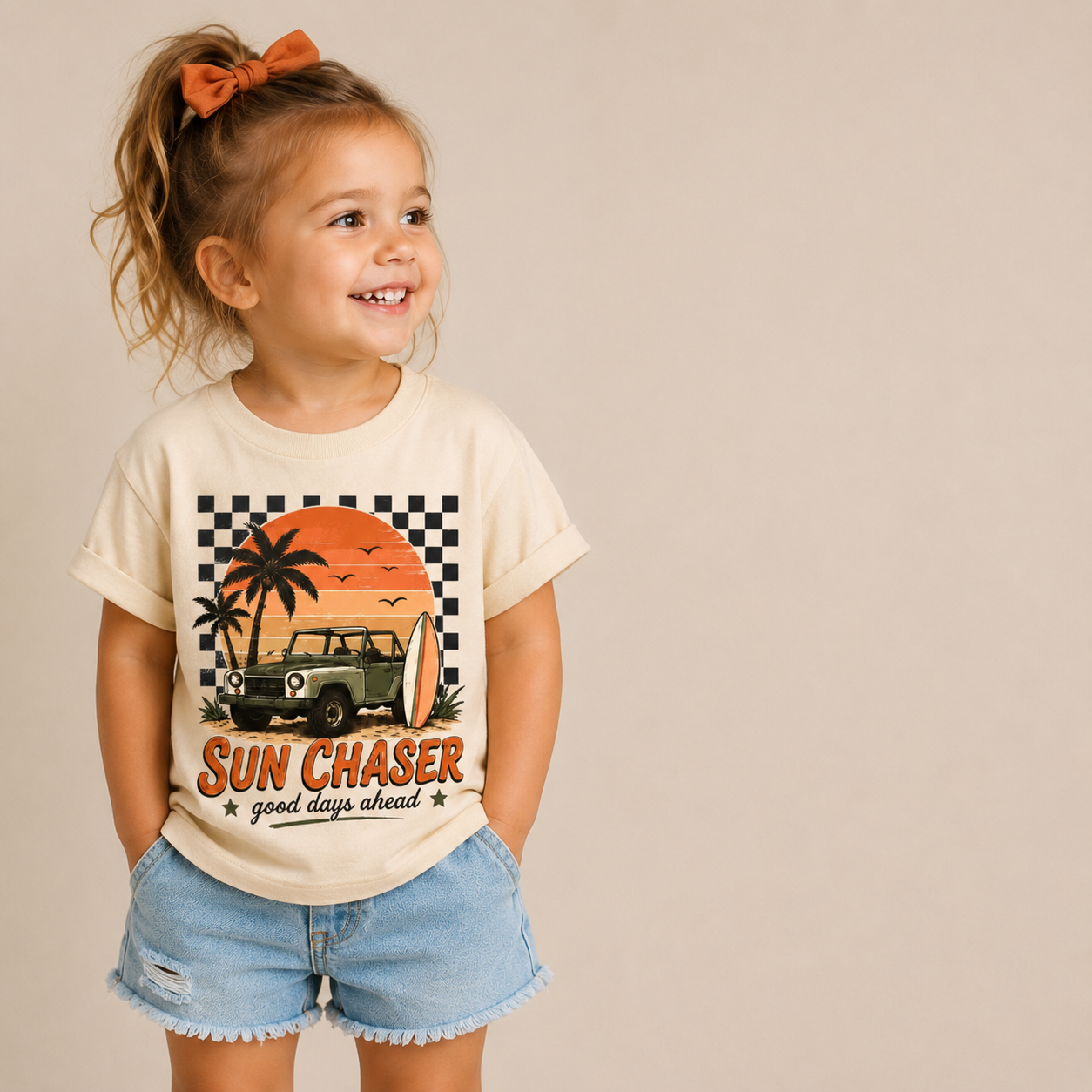 Child wearing a Lil Croptops tee