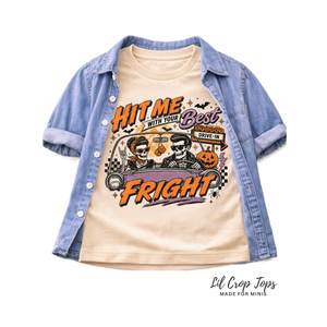 Kids Halloween Shirt, Skeleton Car Halloween Tee, Toddler Halloween Shirt, Baby Halloween Bodysuit, Retro Spooky Kids Shirt