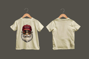 Make Christmas Great Again Santa Shirt  Funny Holiday Kids Tee  Baby Toddler Youth Christmas Shirt