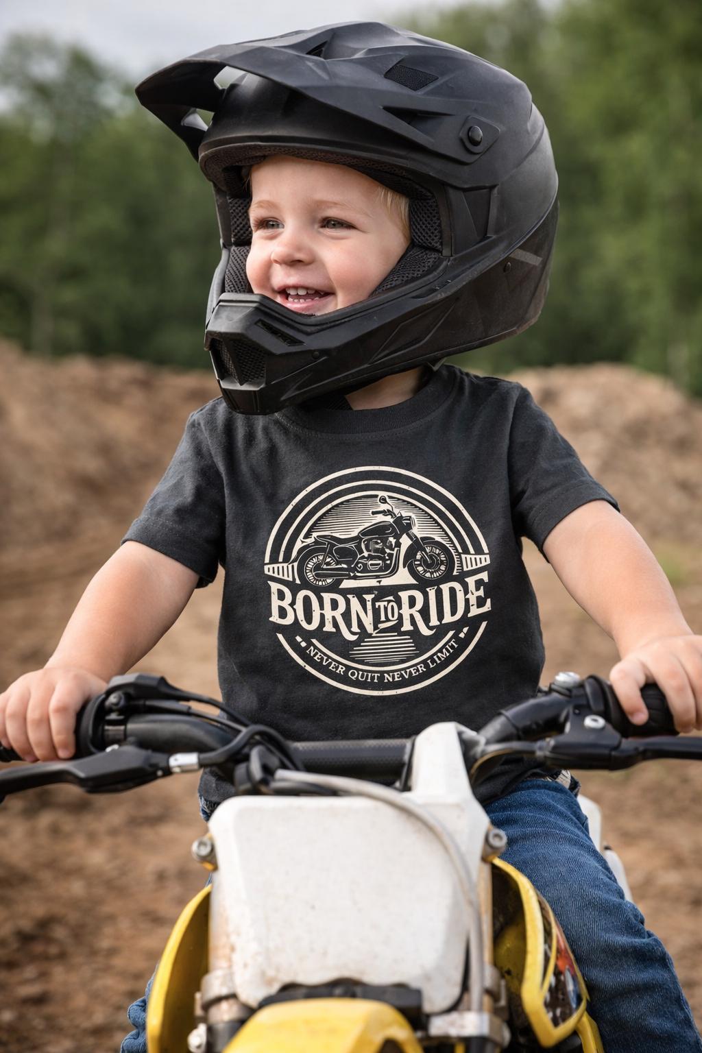 Toddler Tee - Born To Ride