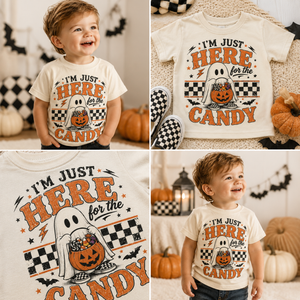 Im Just Here For The Candy Toddler