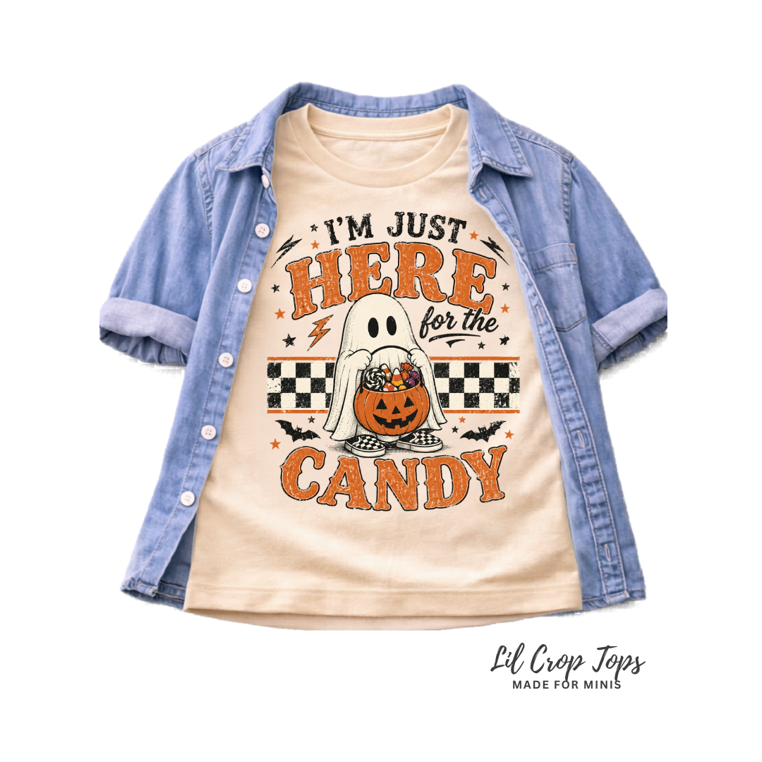Im Just Here For The Candy Toddler