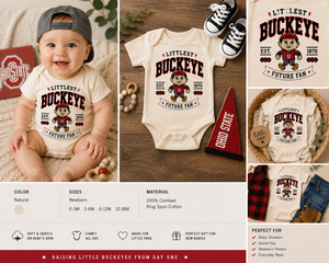 Littlest Buckeye Onesie