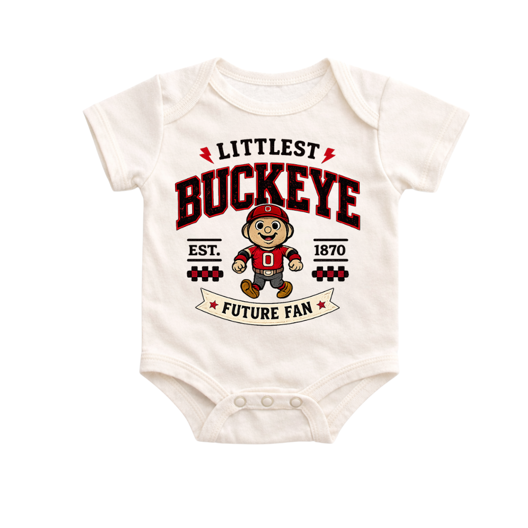 Littlest Buckeye Onesie