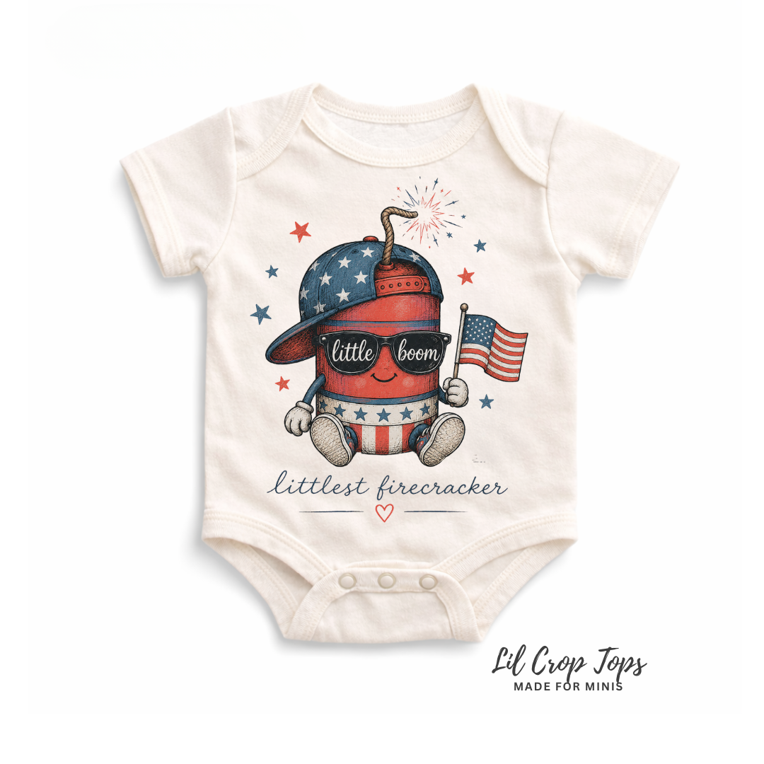 Littlest Firecracker Onesie