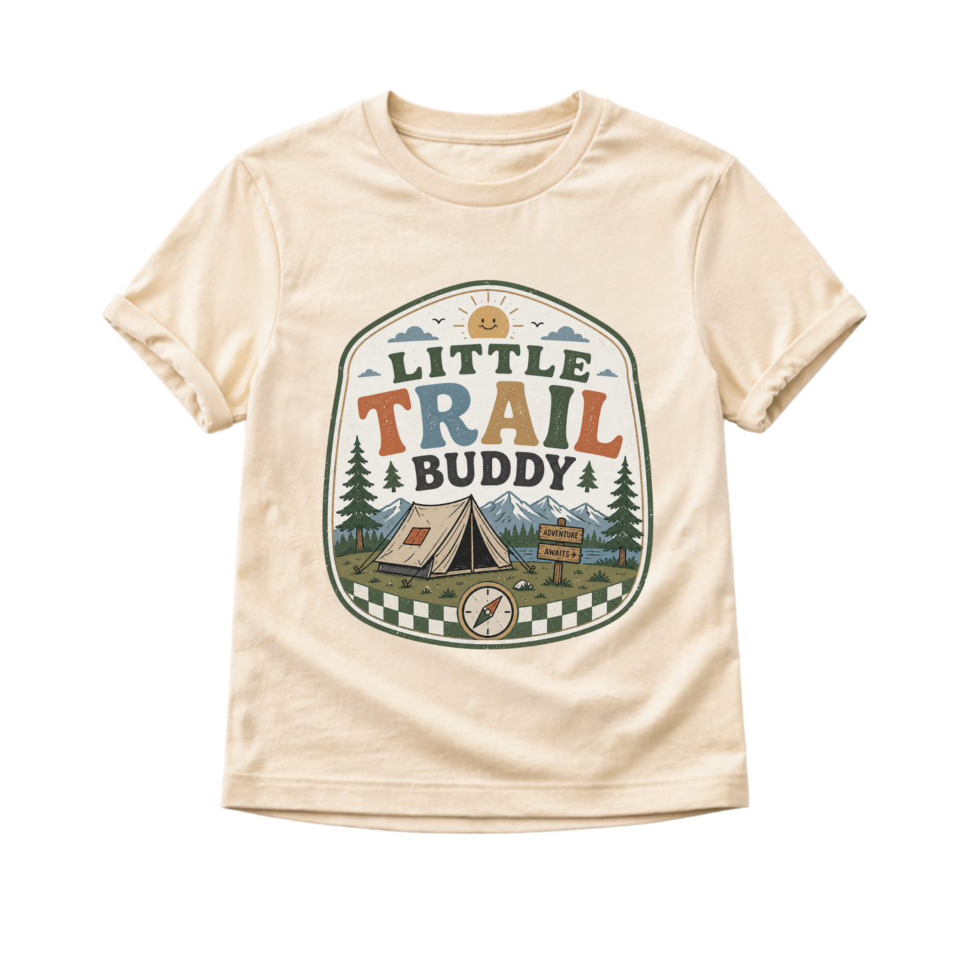Little Trail Buddy Shirt, Camping Kids Shirt, Outdoor Adventure Tee, Toddler Camping Shirt, Baby Camping Bodysuit, Hiking Kids Shirt, Nature Lover Gift