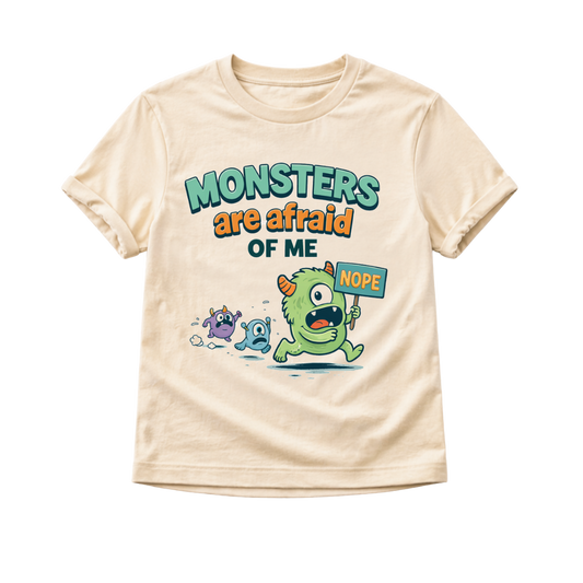 Monsters Are Afraid of Me Toddler