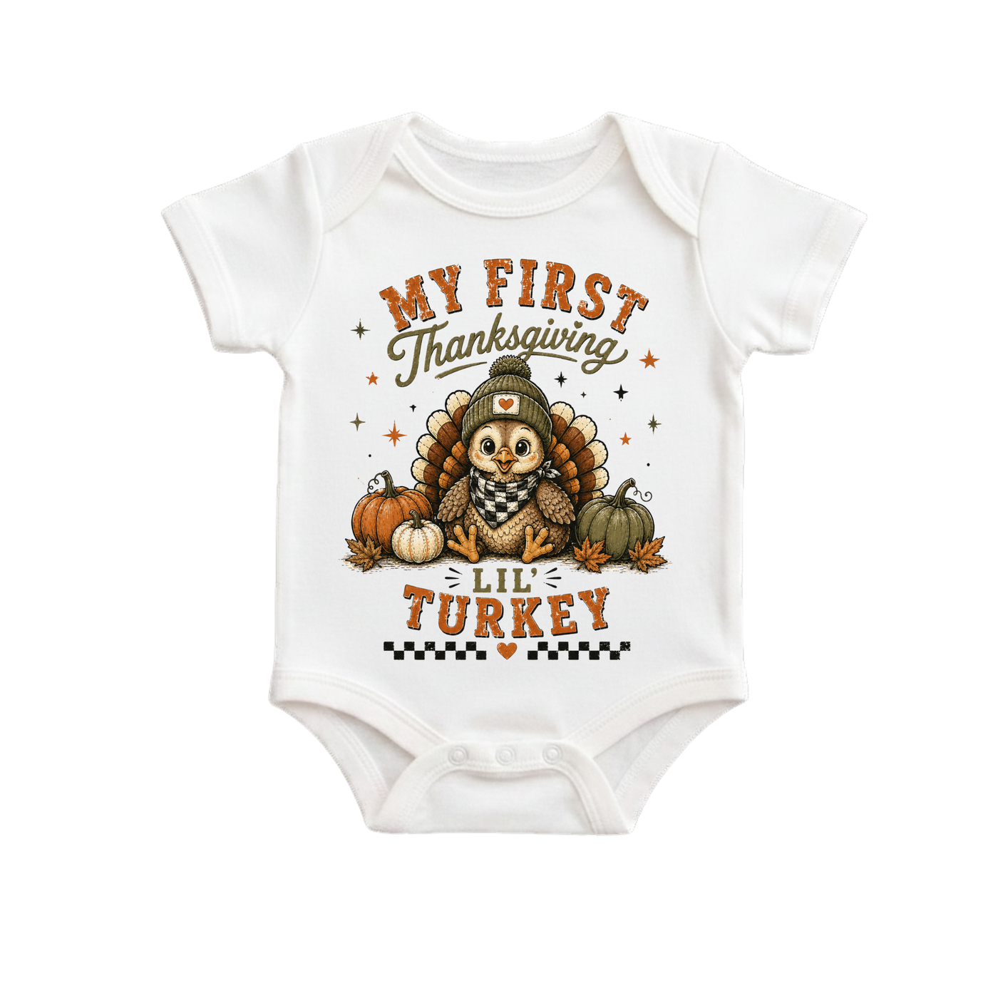 My First Thanksgiving Bodysuit, Baby First Thanksgiving Outfit, Thanksgiving Baby Bodysuit, Little Turkey Bodysuit, Fall Baby Outfit, Thanksgiving Gift