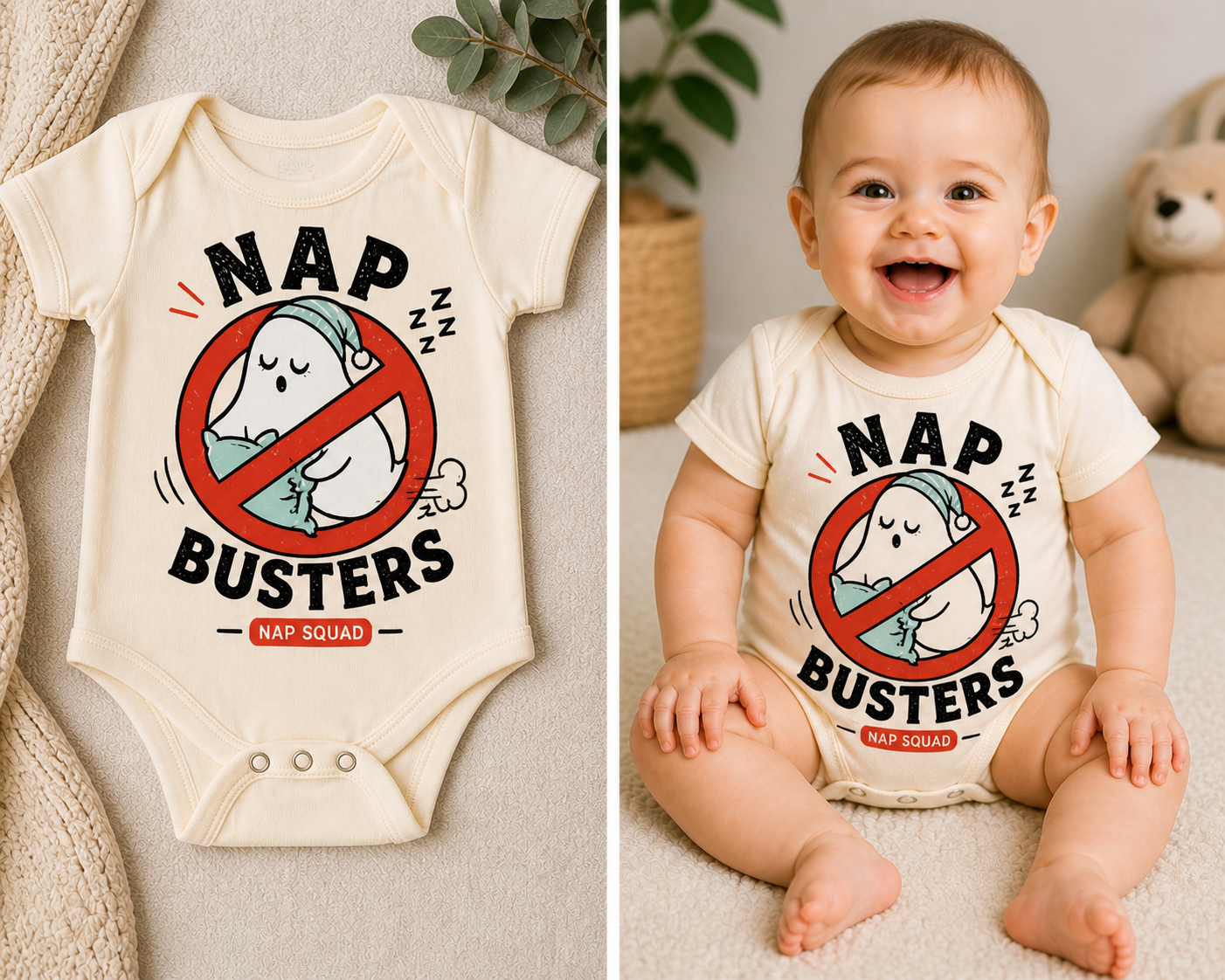 Nap Busters Onesie