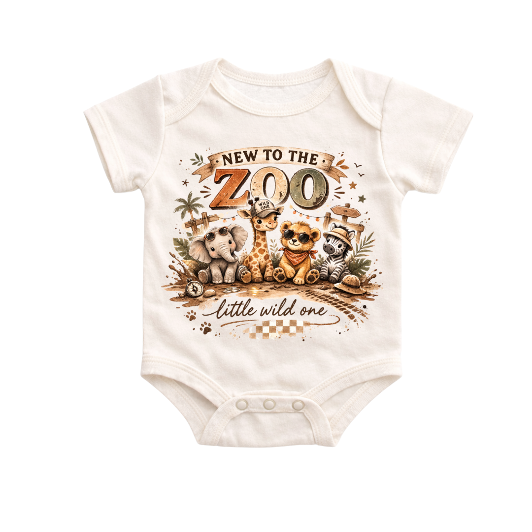 I'm New To The Zoo Onesie