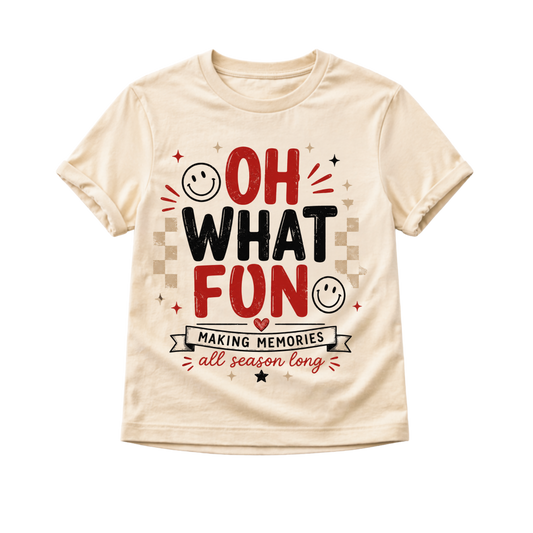 Oh What Fun Christmas Shirt, Toddler Christmas Shirt, Kids Holiday Shirt, Christmas Toddler Outfit, Funny Christmas Shirt, Baby Holiday Tee, Christmas Gift