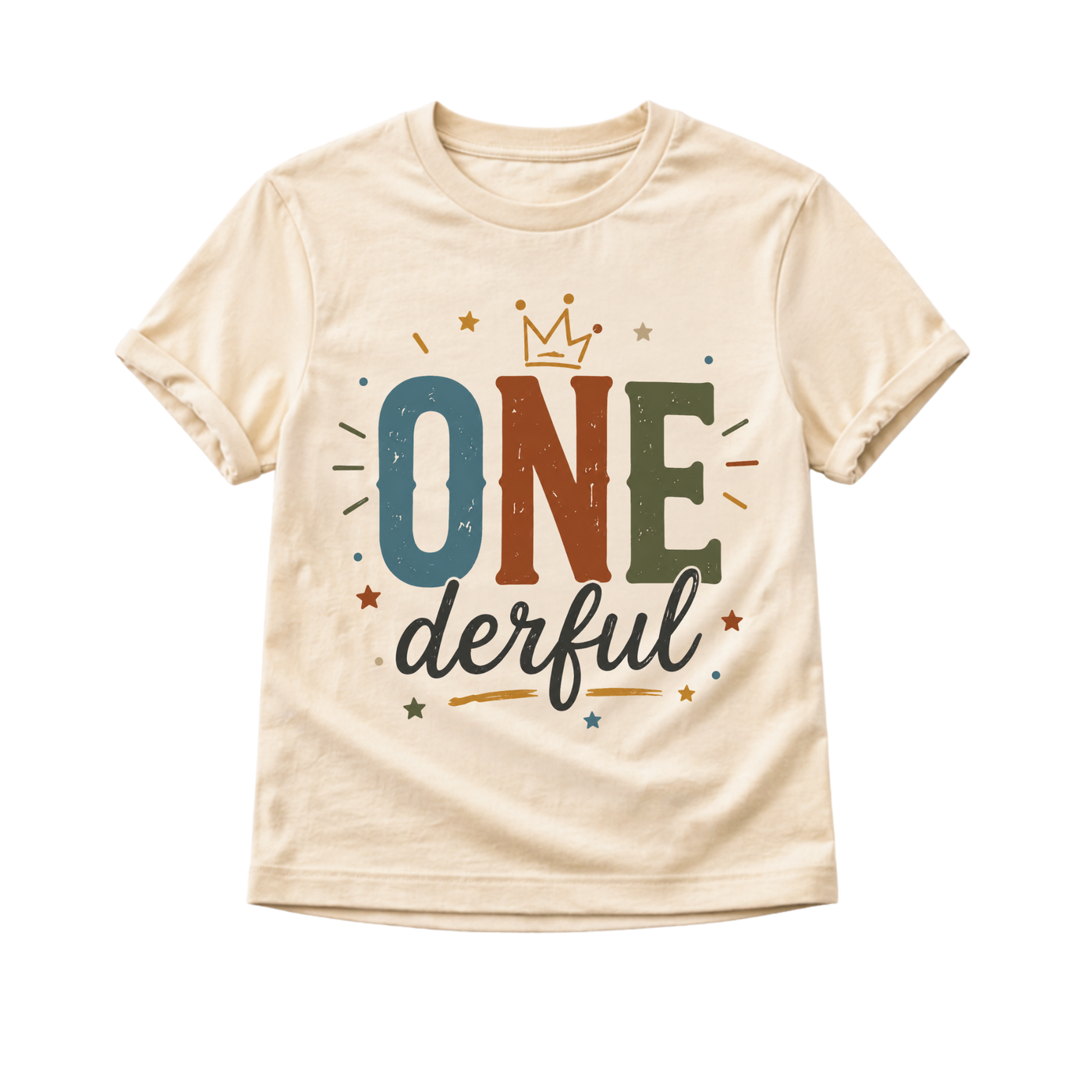 One-derful First Birthday Shirt, First Birthday Outfit, Neutral Birthday Shirt, Cake Smash Outfit, One Year Old Shirt, Birthday Boy Girl Tee