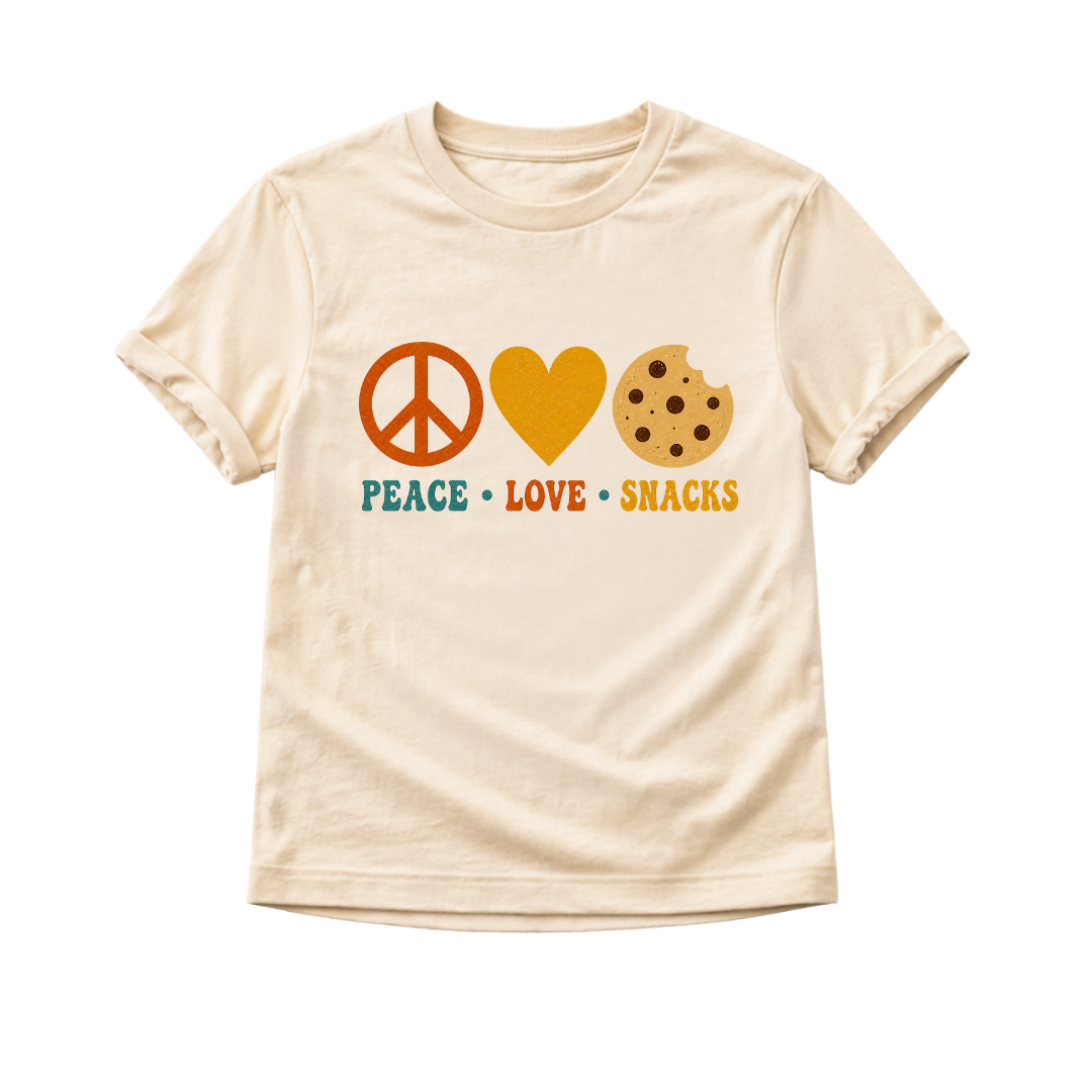 Peace Love Snacks Toddler