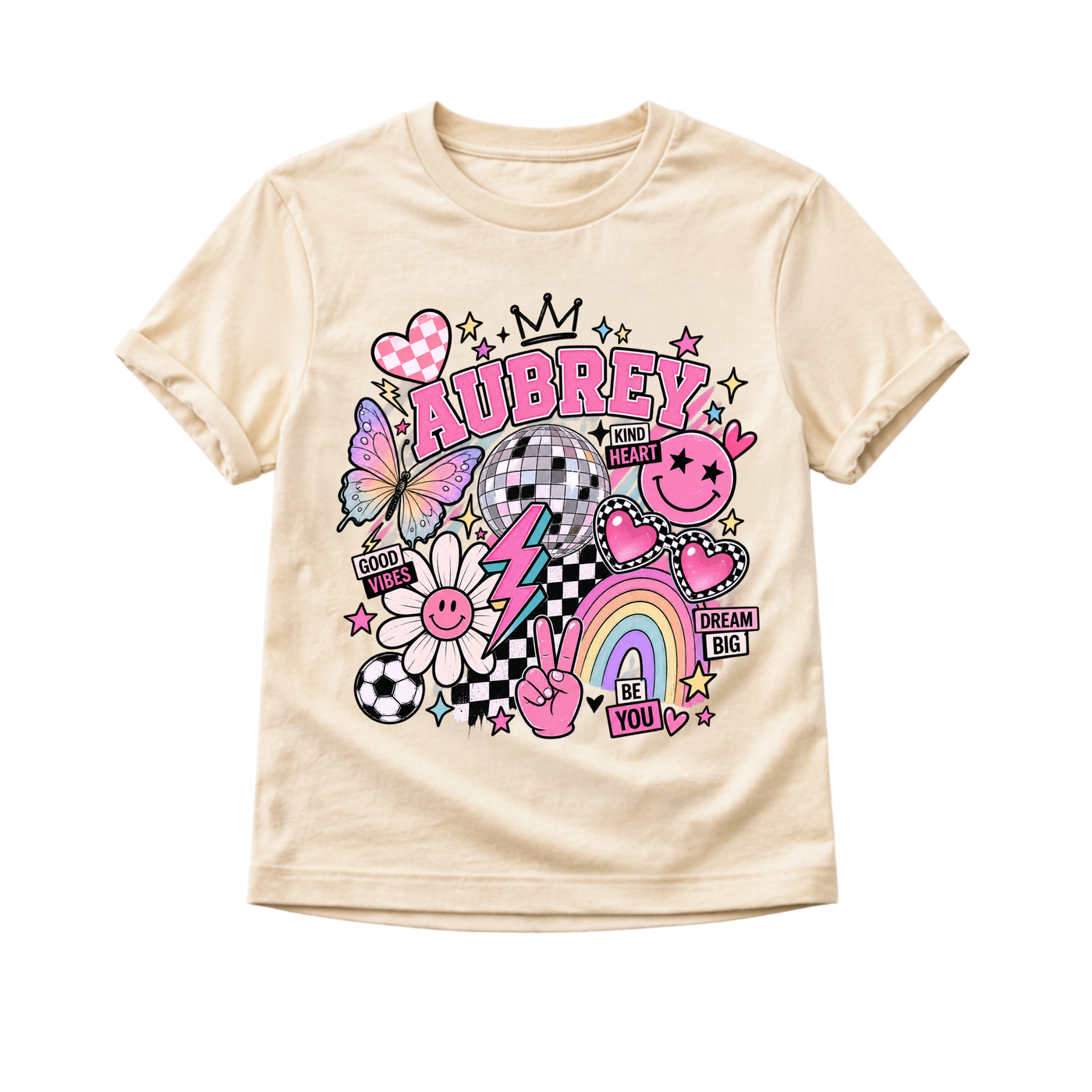 Personalized Girls Shirt, Custom Name Toddler Tee, Girls Name Shirt, Personalized Kids Shirt, Retro Girl Graphic Tee, Birthday Gift for Girl
