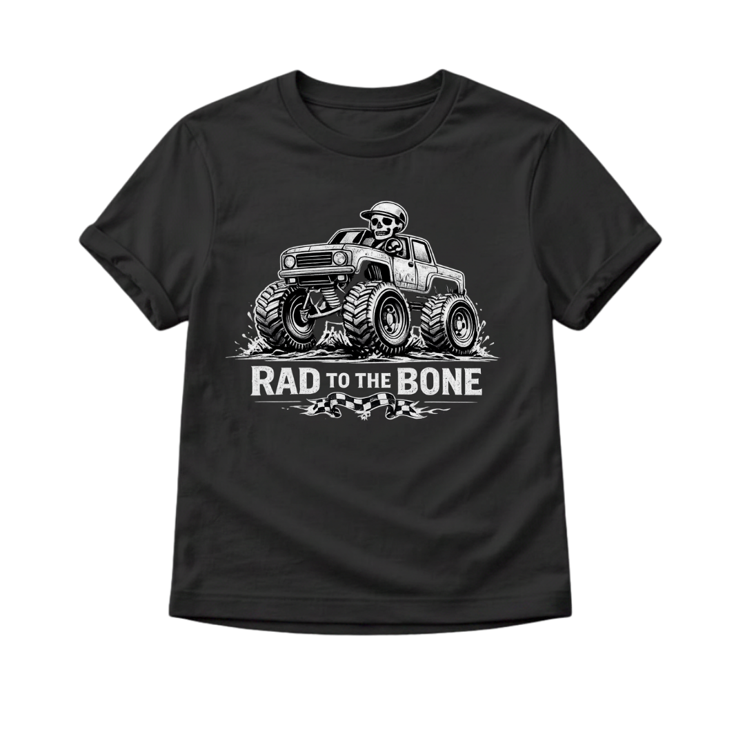 Rad To The Bone Monster Truck Toddler