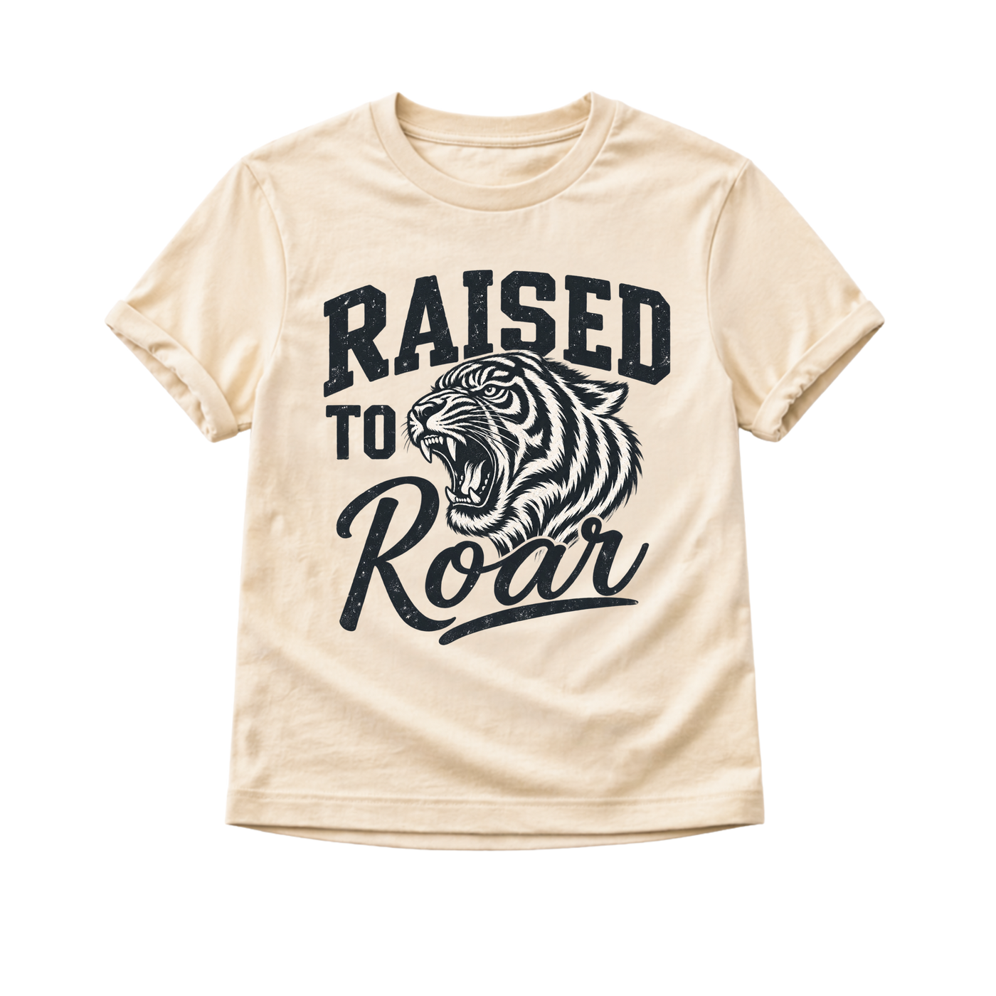 Tiger Shirt for Kids, Raised to Roar Shirt, Toddler Tiger Tee, Baby Tiger Bodysuit, Wild Animal Graphic Tee, Tiger Lover Gift