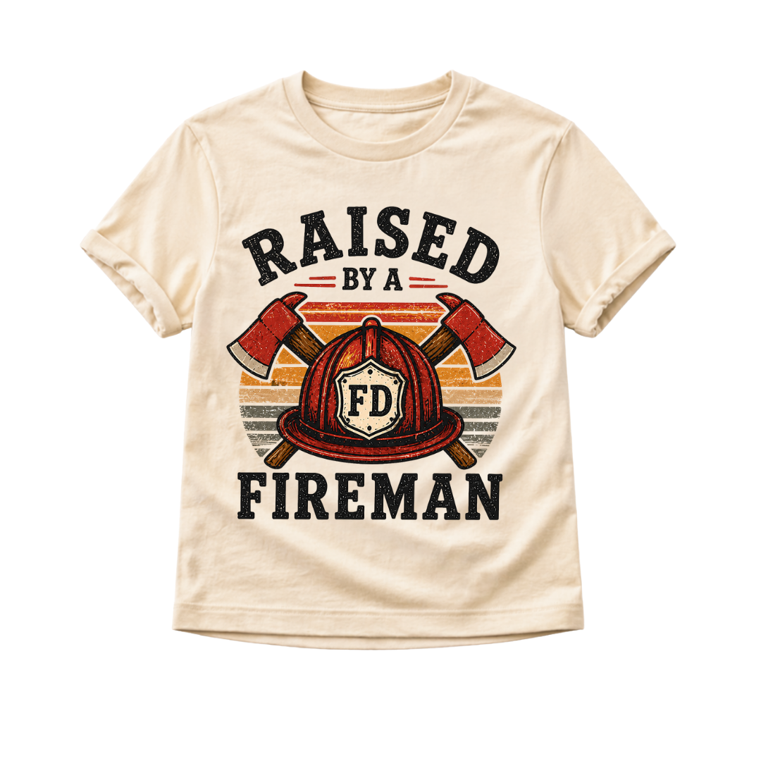 Raised By A Fireman Toddler