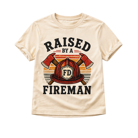 Raised By A Fireman Toddler