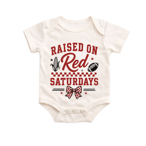 Raised on Red Saturdays Onesie