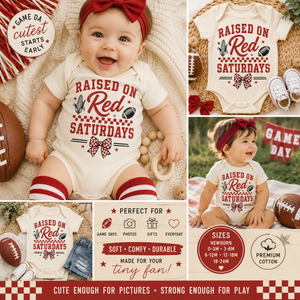 Raised on Red Saturdays Onesie