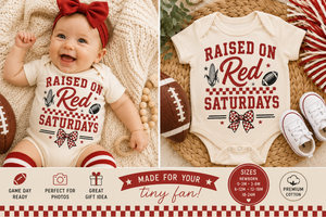 Raised on Red Saturdays Onesie