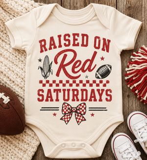 Raised on Red Saturdays Onesie