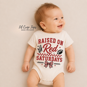 Raised on Red Saturdays Onesie