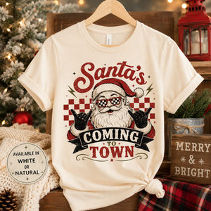Santas Coming To Town Toddler