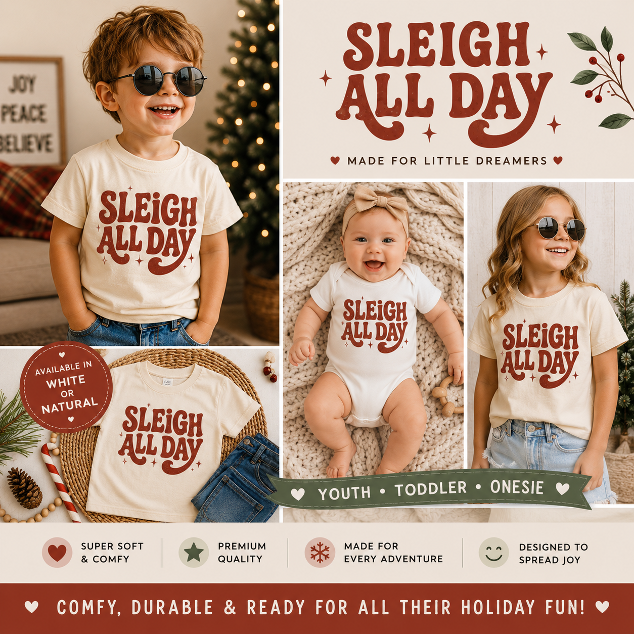 Sleigh All Day Toddler
