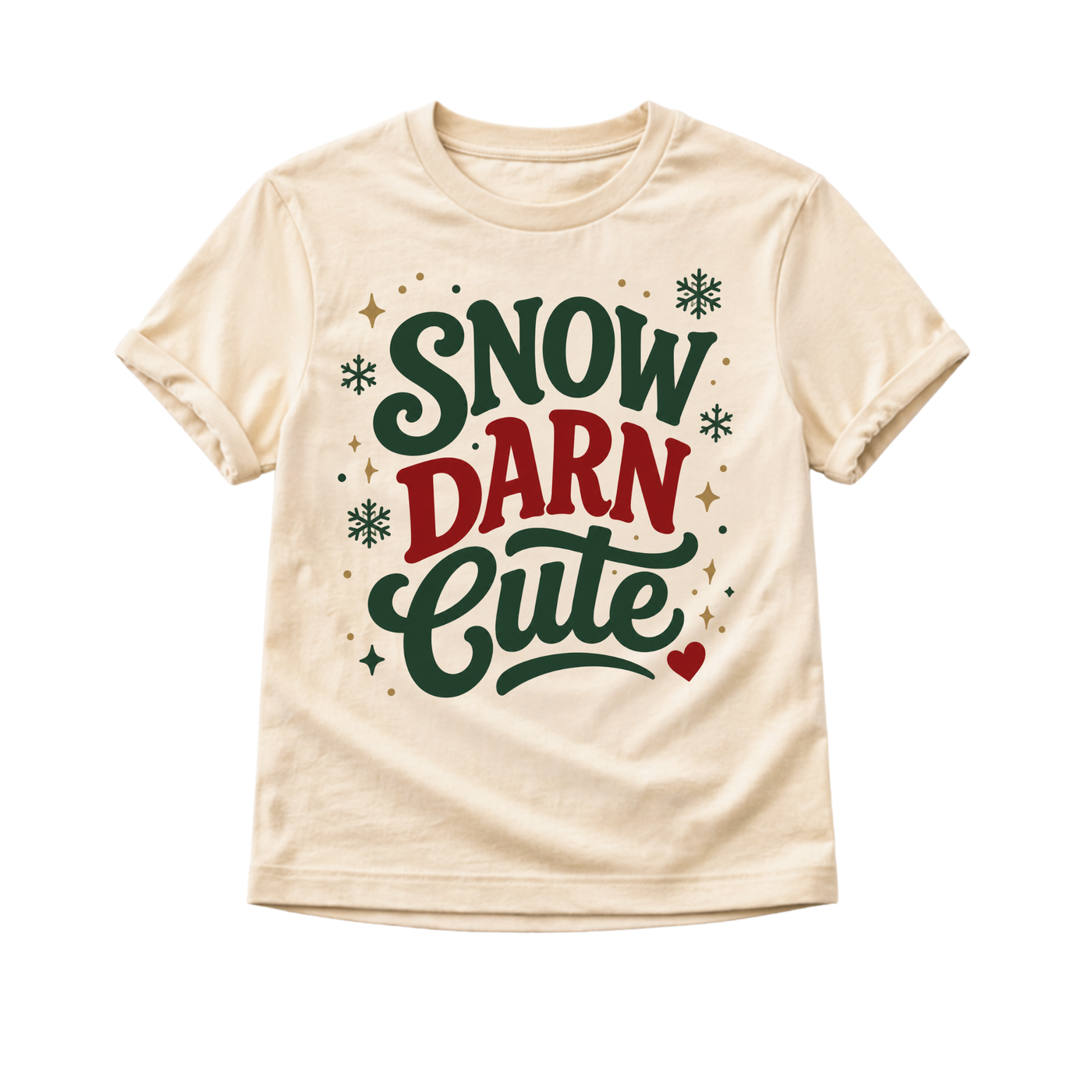 Snow Darn Cute Christmas Shirt, Toddler Christmas Shirt, Baby Christmas Bodysuit, Kids Holiday Shirt, Cute Christmas Outfit, First Christmas Gift