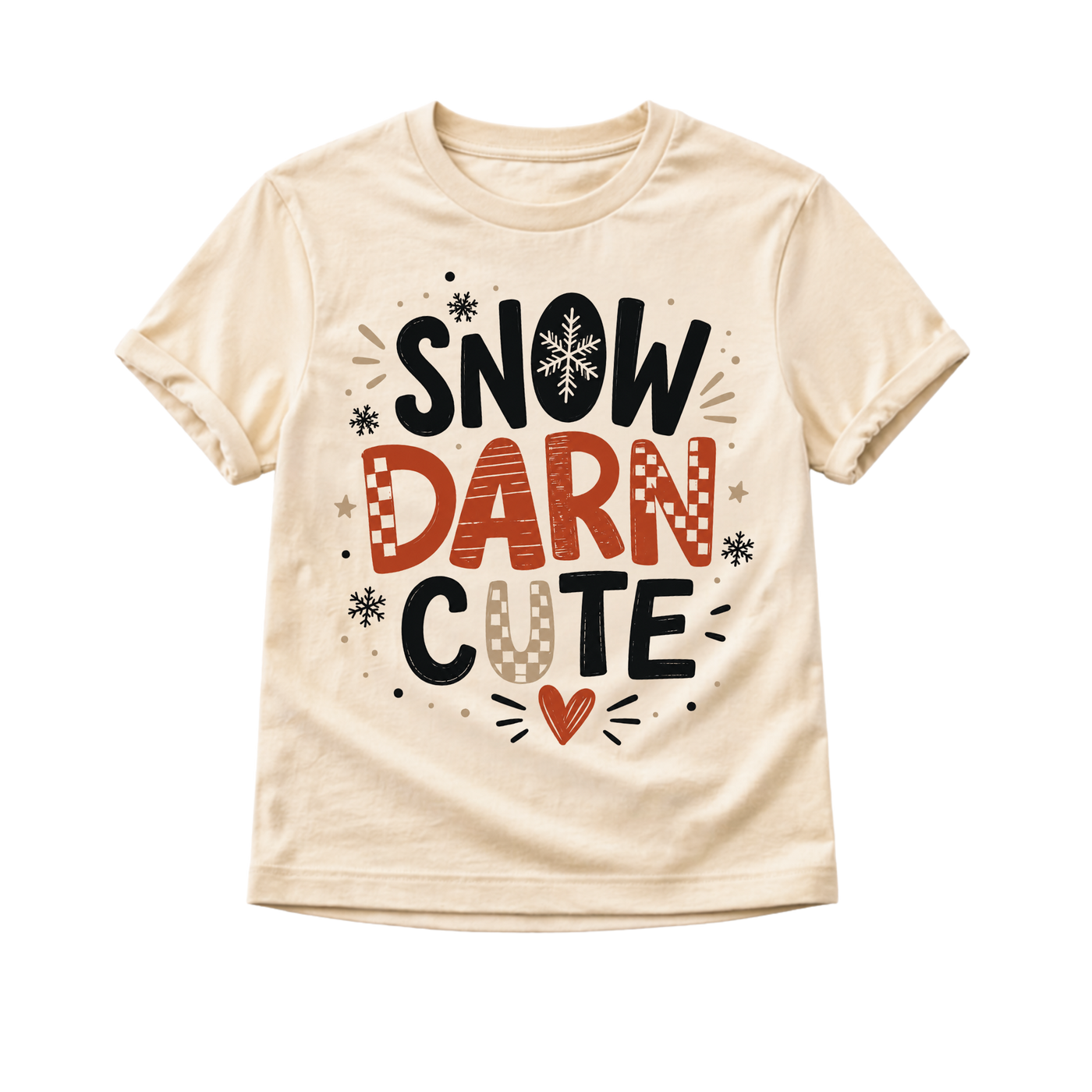 Snow Darn Cute Christmas Shirt, Toddler Christmas Shirt, Baby Christmas Bodysuit, Kids Christmas Tee, Holiday Outfit, Winter Shirt, Christmas Gift