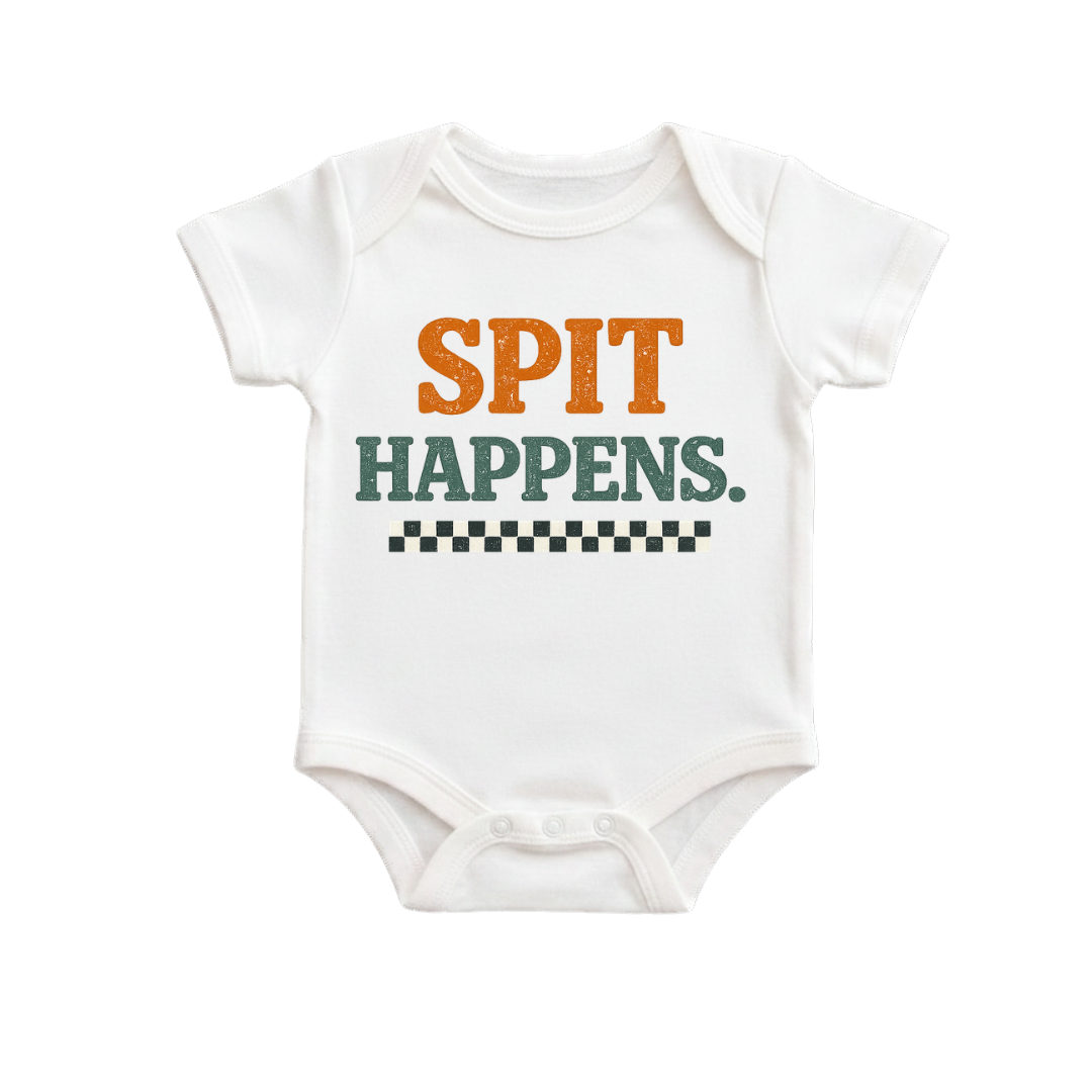 Spit Happens Onesie