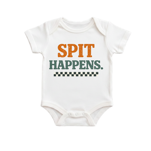 Spit Happens Onesie