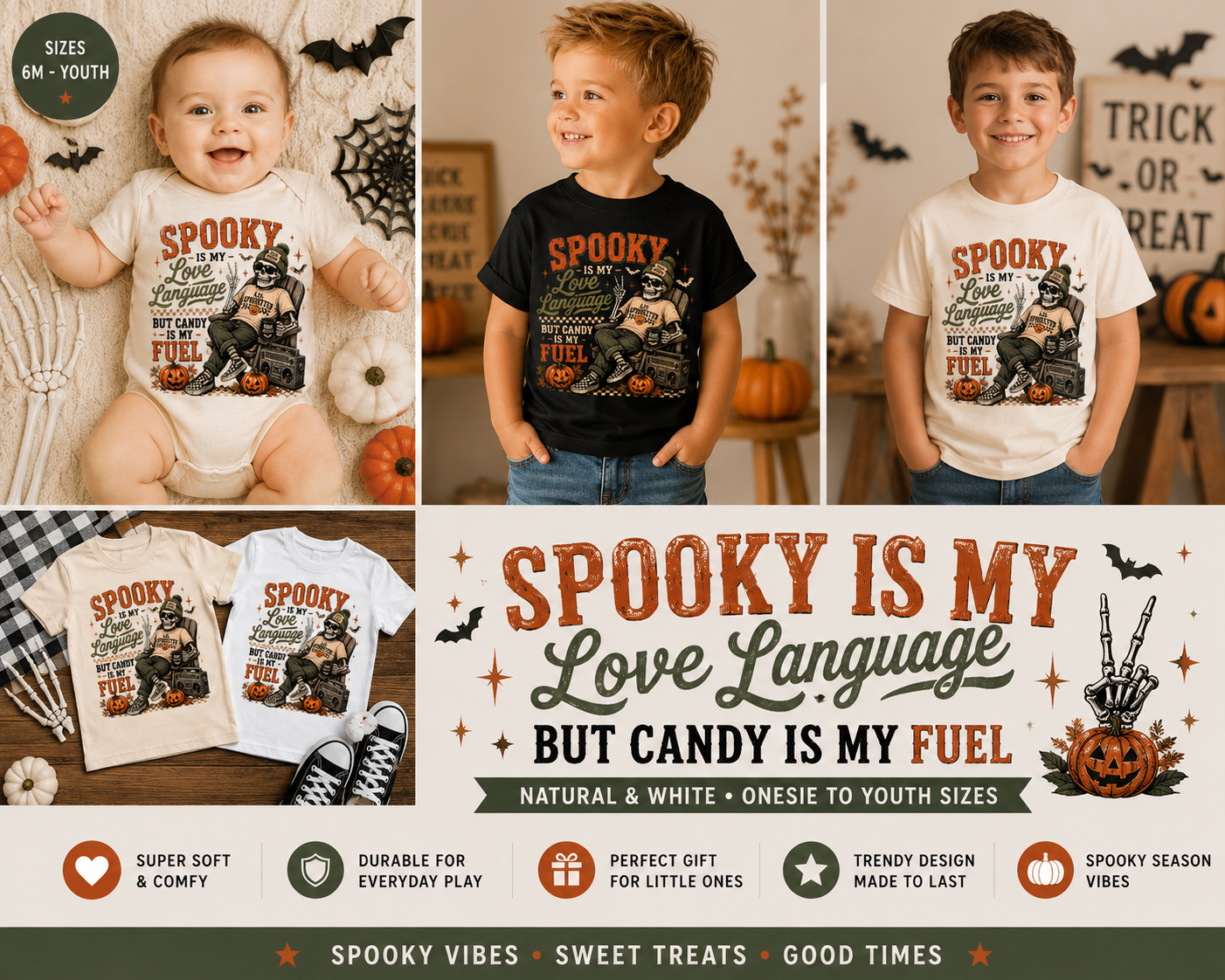 Spooky Is My Love Language Toddler