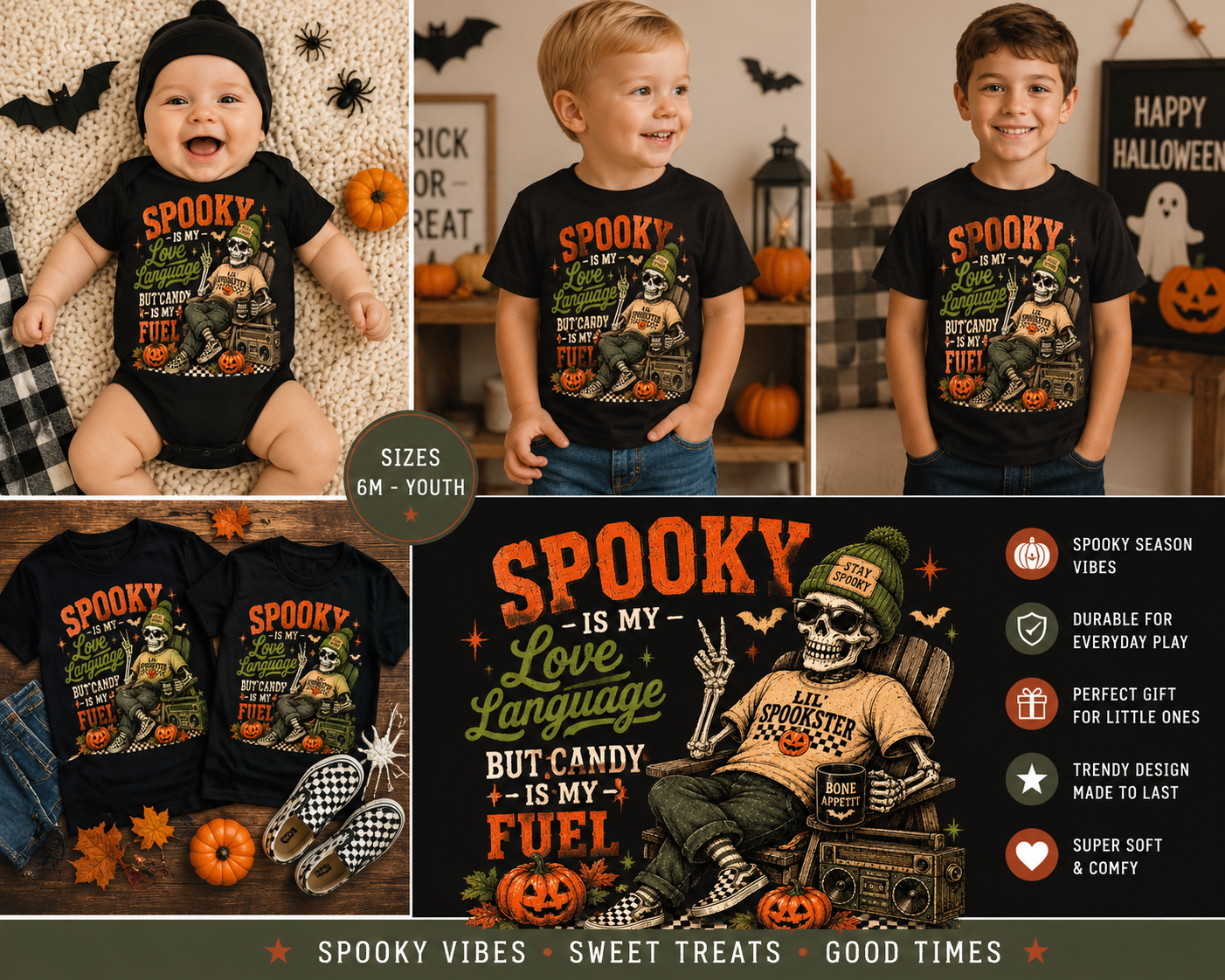 Spooky Is My Love Language Toddler