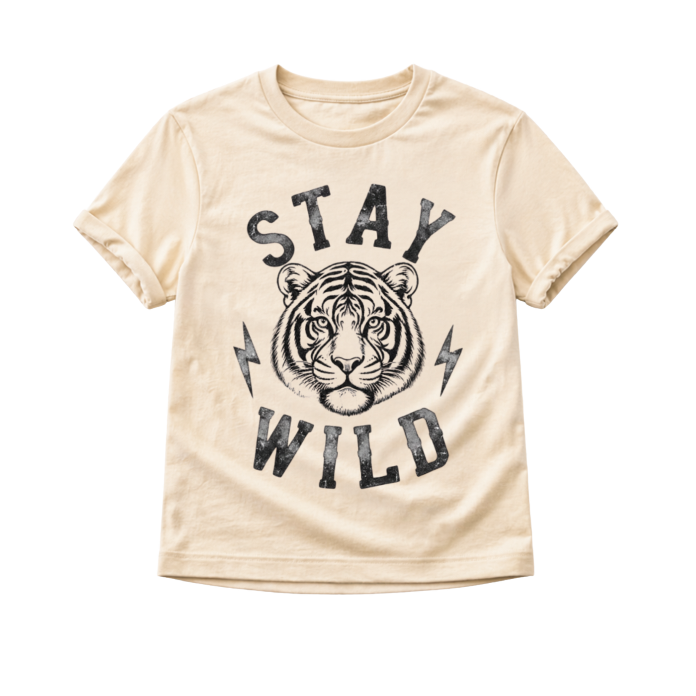 Stay Wild Tiger Shirt for Kids, Toddler Tiger Tee, Baby Tiger Bodysuit, Kids Animal Shirt, Wild Child Graphic Tee, Tiger Lover Gift