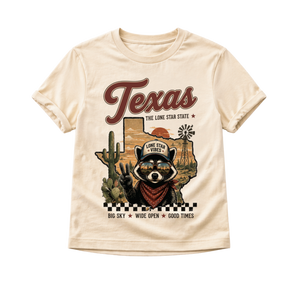 Texas Kids Shirt, Texas Baby Bodysuit, Lone Star State Shirt, Western Toddler Tee, Texas Souvenir Gift, Cowboy Baby Outfit