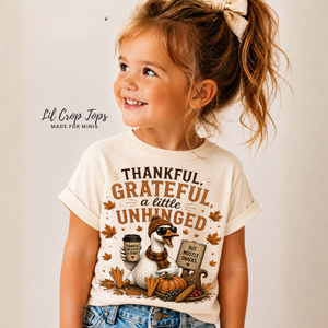 Thankful Grateful and a Little Unhinged Toddler