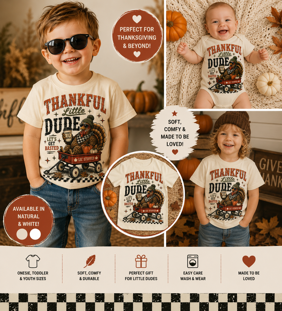 Thankful Little Dude Toddler
