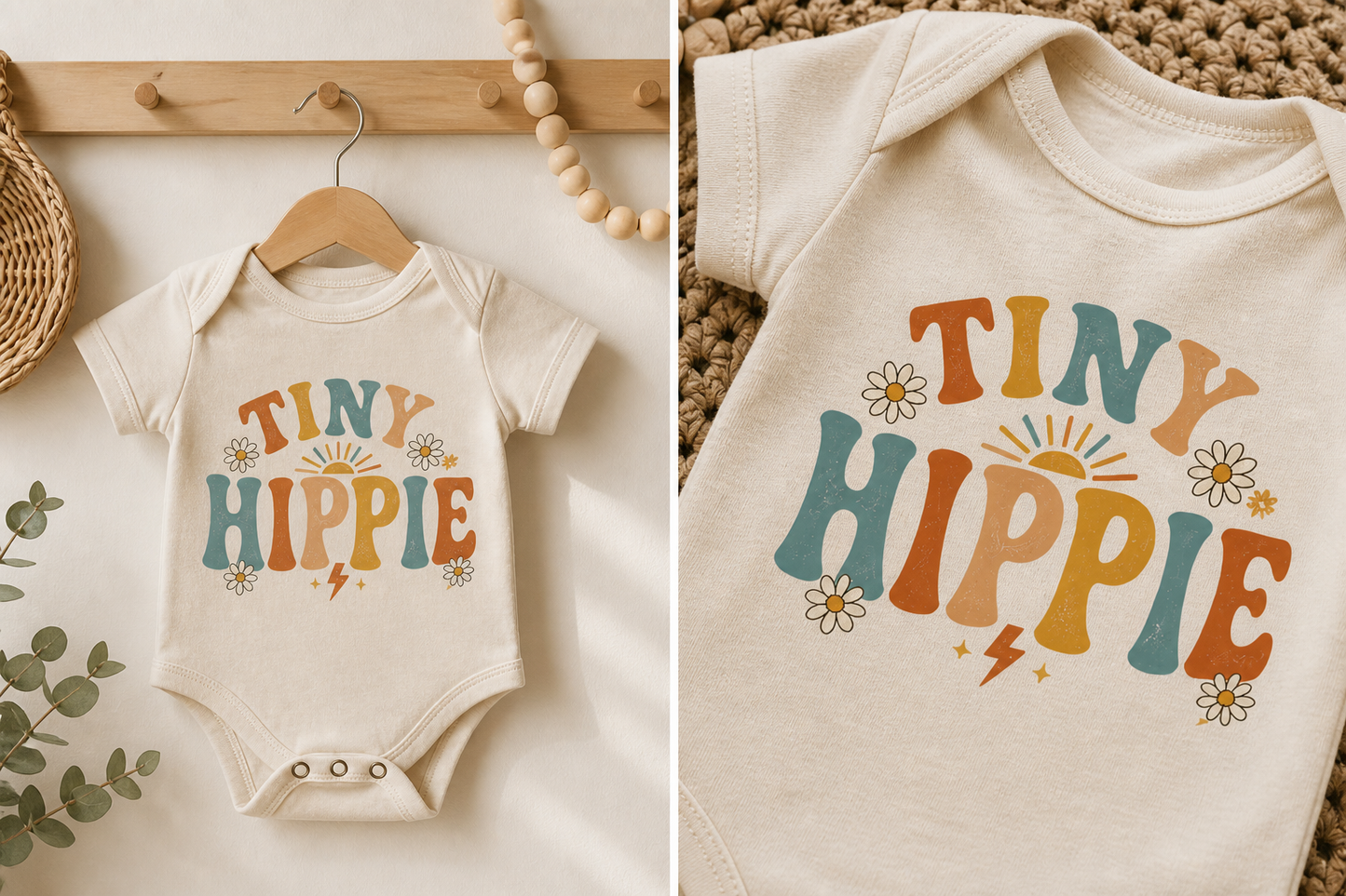 Tiny Hippie Onesie