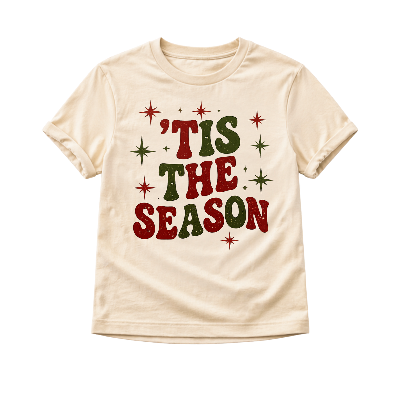 Tis the Season Kids Christmas Shirt, Toddler Christmas Tee, Baby Christmas Bodysuit, Retro Holiday Shirt, Christmas Outfit for Kids