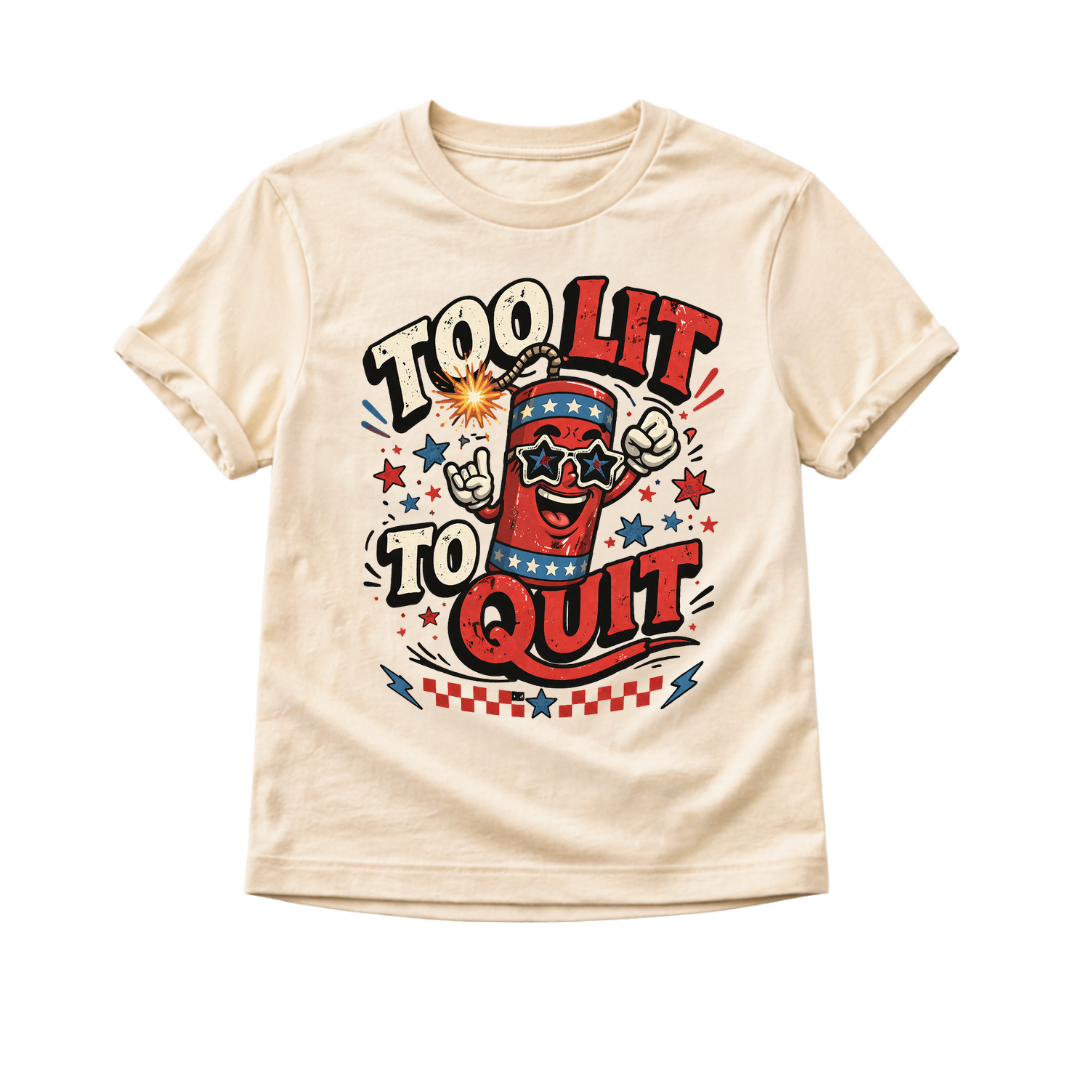 Too Lit To Quit Toddler