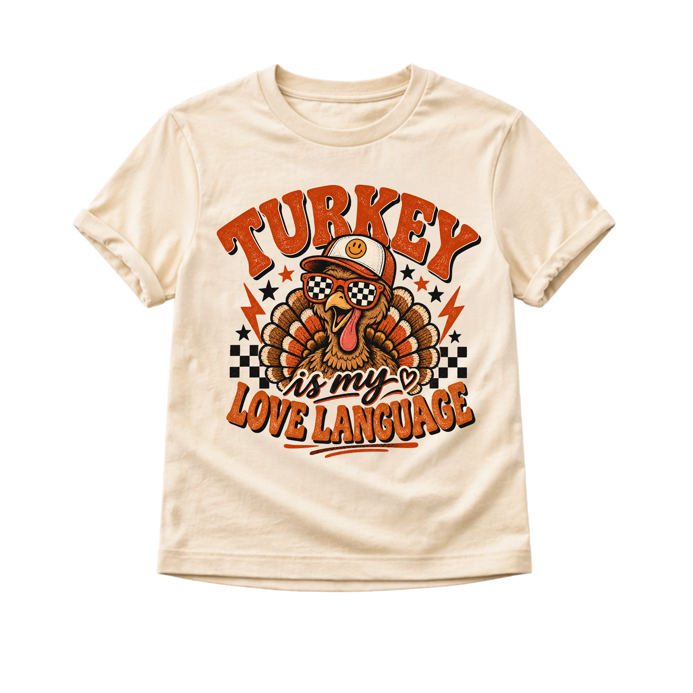 Thanksgiving Kids Shirt, Turkey Shirt for Toddler, Funny Thanksgiving Shirt, Turkey Is My Love Language Tee, Baby Thanksgiving Outfit
