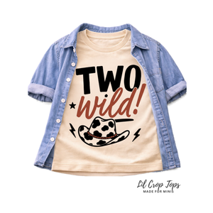 Two Wild Birthday Shirt, 2nd Birthday Shirt, Cowboy Birthday Outfit, Western Toddler Shirt, Two Wild Cowgirl Shirt, Rodeo Birthday Tee, Second Birthday