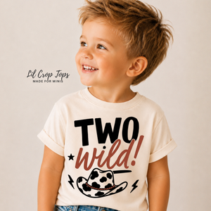 Two Wild Birthday Shirt, 2nd Birthday Shirt, Cowboy Birthday Outfit, Western Toddler Shirt, Two Wild Cowgirl Shirt, Rodeo Birthday Tee, Second Birthday